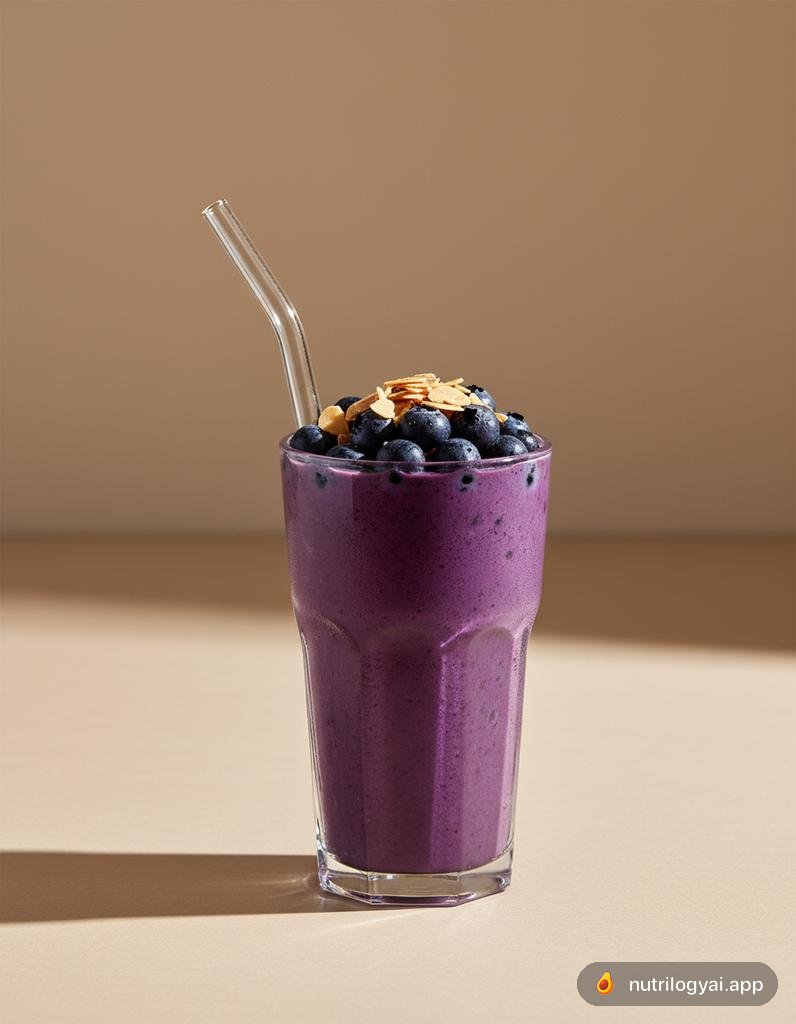 Blueberry Almond Smoothie