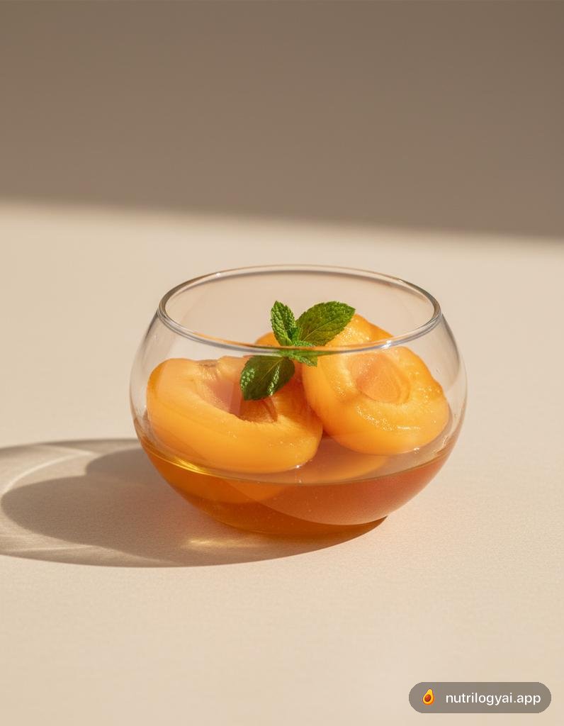 Poached Apricots