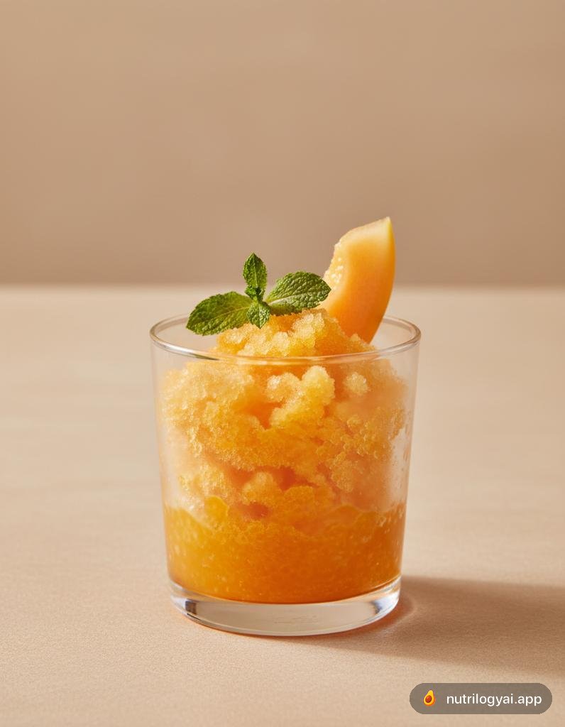 Cantaloupe Granita
