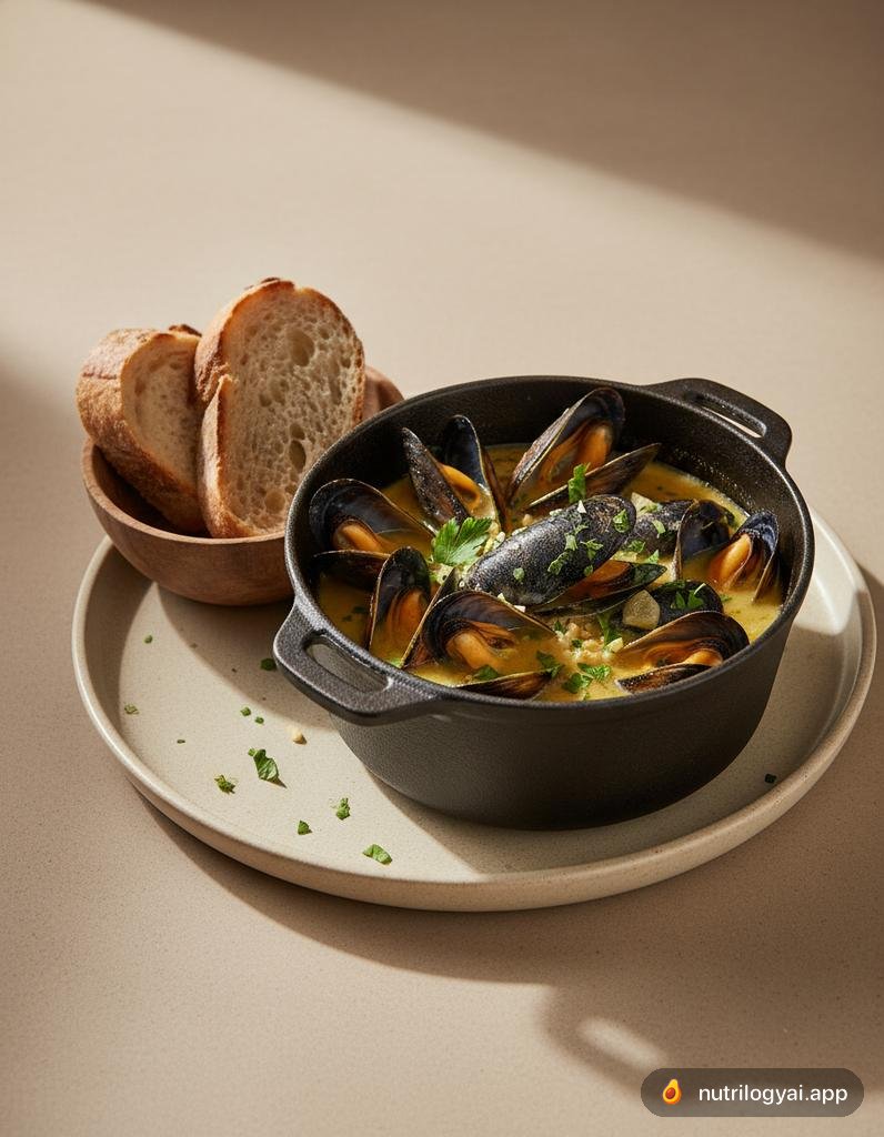 Steamed Mussels