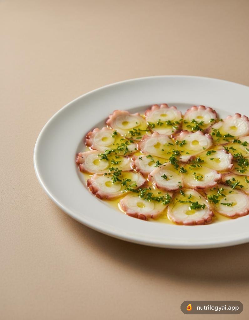 Carpaccio de poulpe