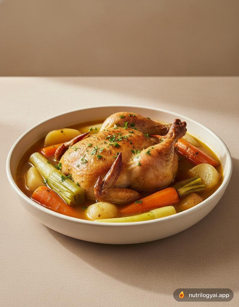 Huhn im Topf (Poule au Pot)