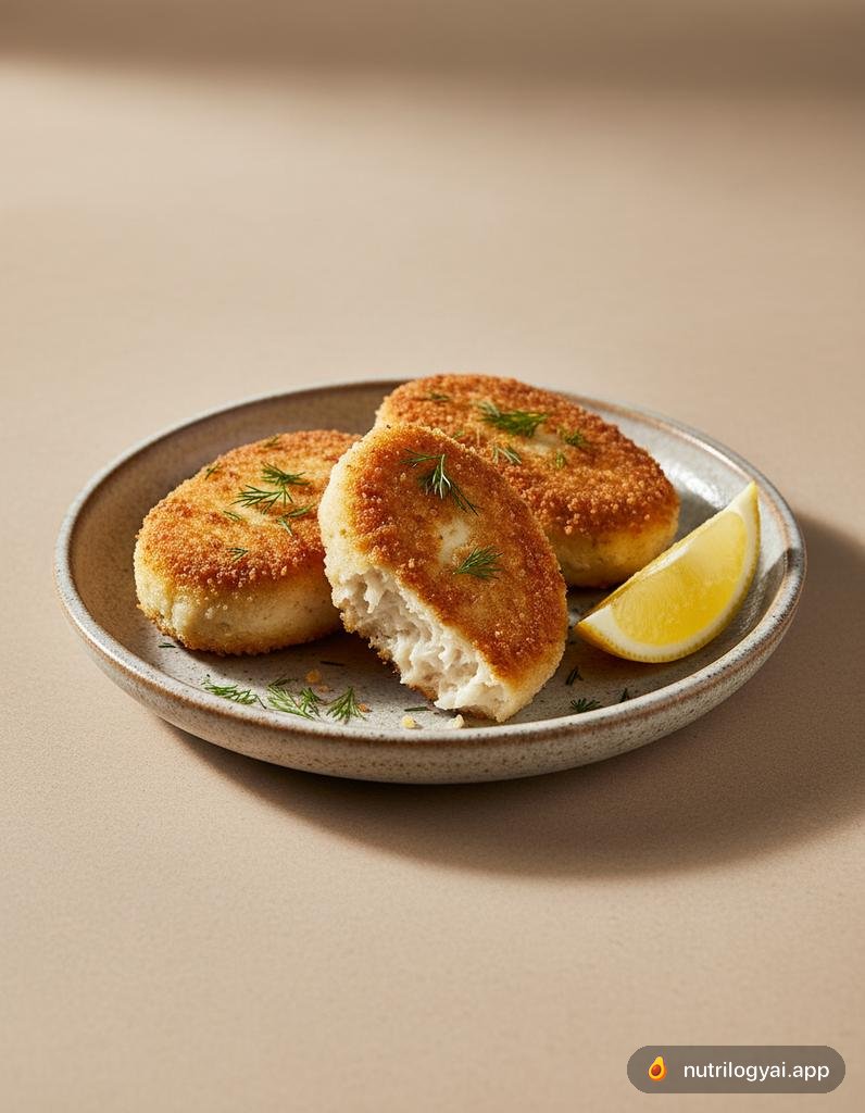 Tortitas de pescado danesas (Fiskefrikadeller)