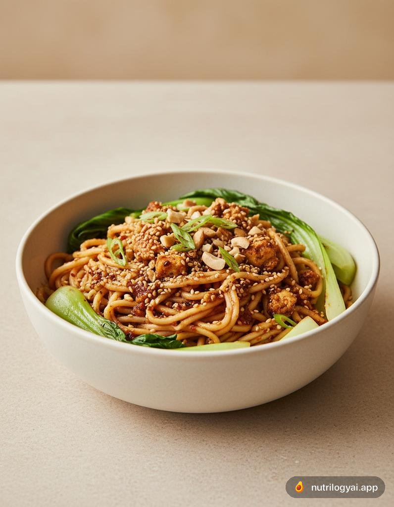 Vegetarian Dan Dan Noodles