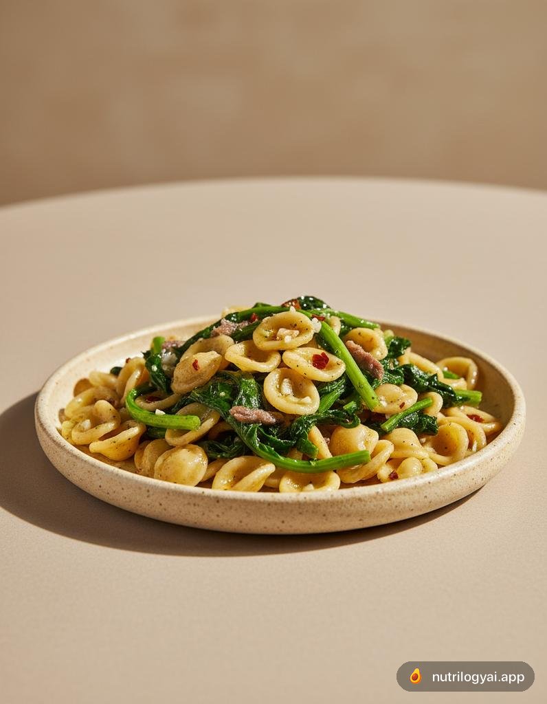 Orecchiette with Turnip Greens