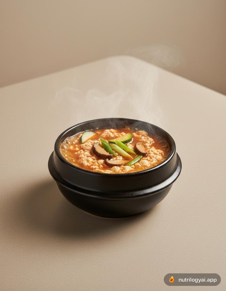 Vegetarian Sundubu Jjigae (Soft Tofu Stew)
