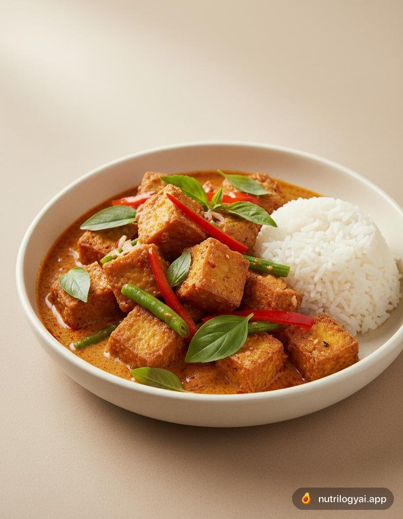 Crispy Tofu Panang