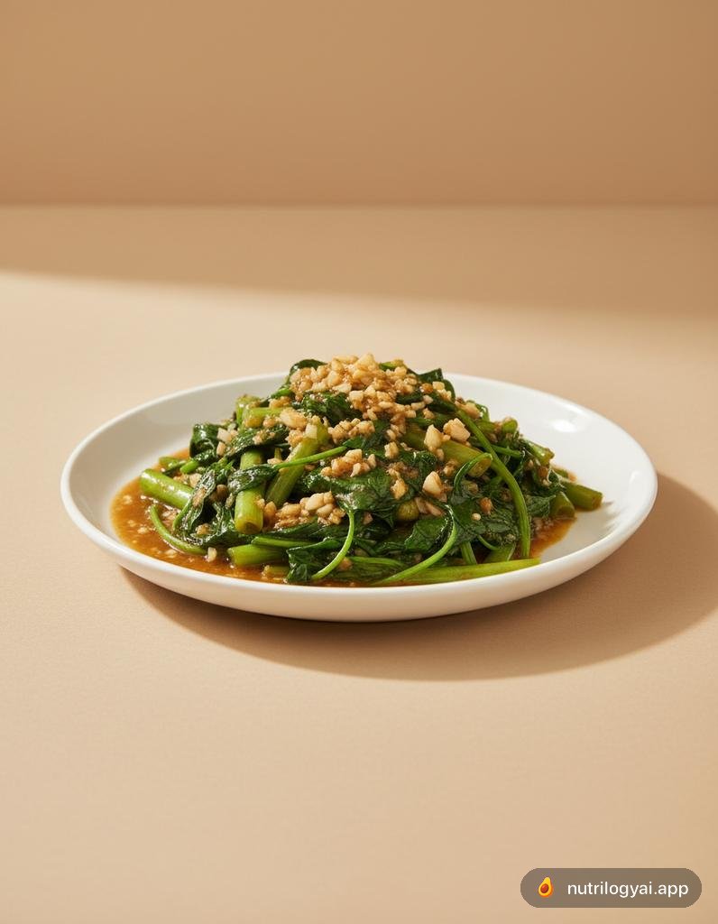 Stir-Fried Water Spinach