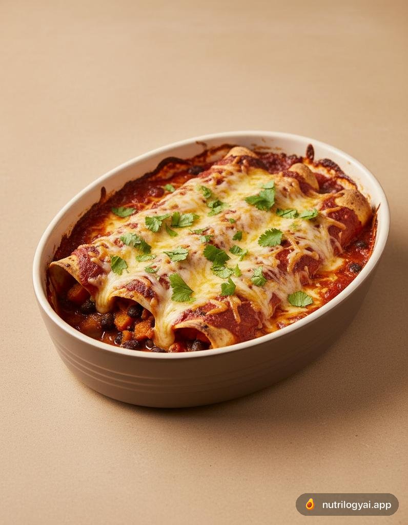 Sweet Potato Enchiladas