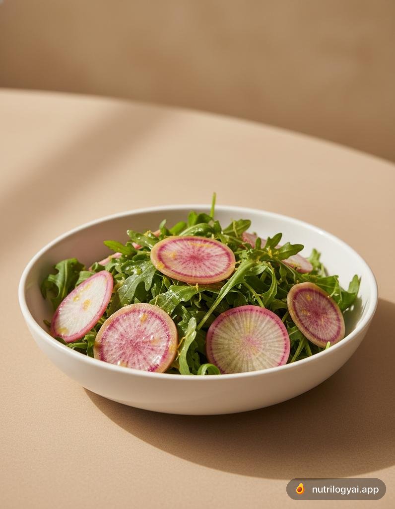 Watermelon Radish Salad