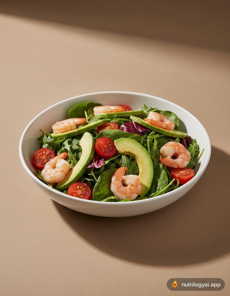 Garnelen-Avocado-Salat