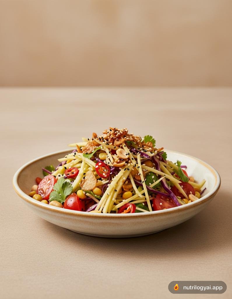 Burmese Ginger Salad (Gin Thoke)