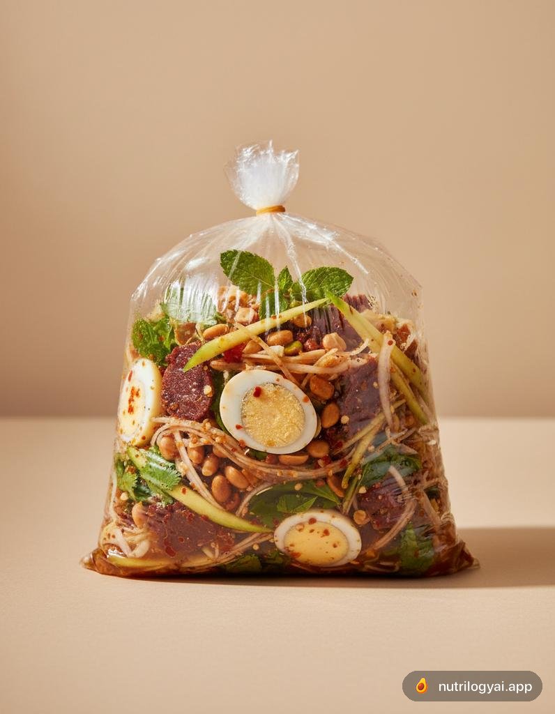 Bánh Tráng Trộn (Mixed Rice Paper Salad)