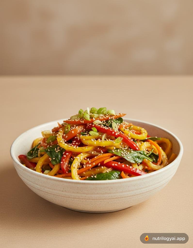 Acorn Squash Noodle Bowl