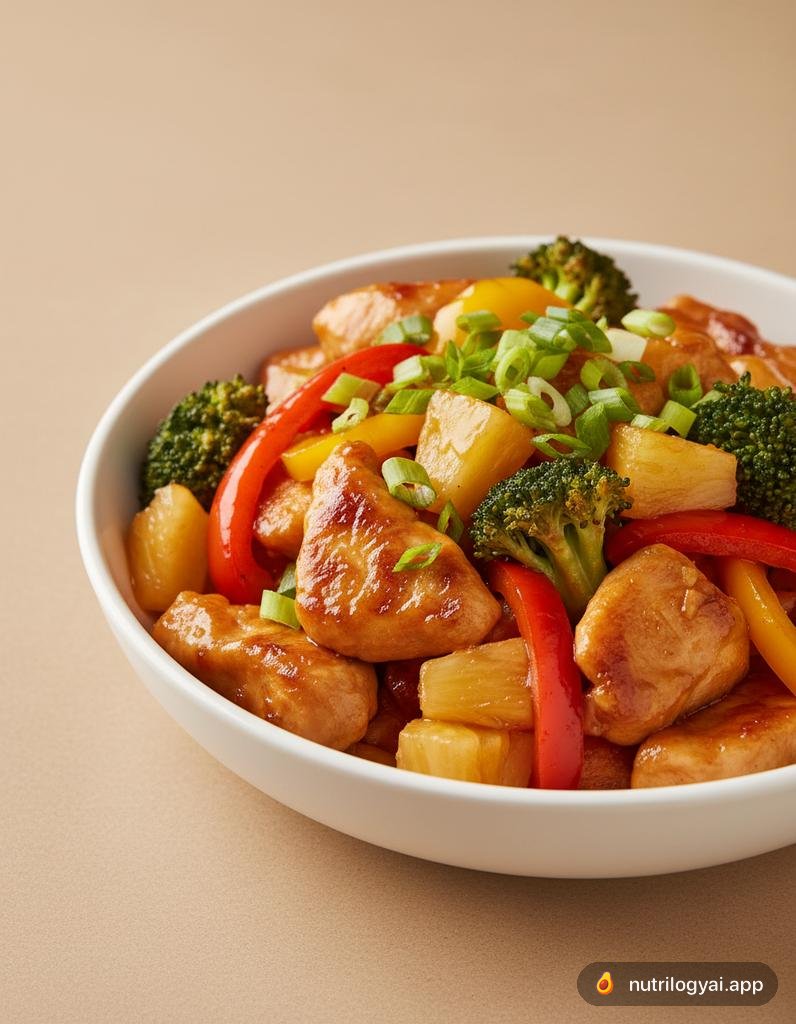 Healthy Sweet and Sour Chicken