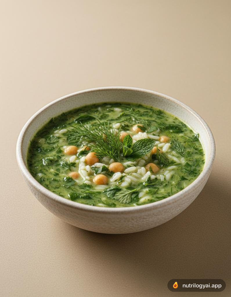 Dovga (Zuppa azera di yogurt ed erbe)