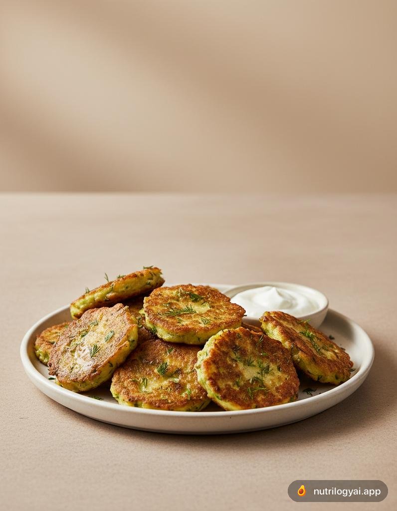 Mucver (Turkish Zucchini Fritters)