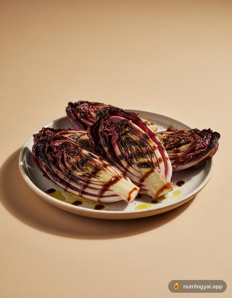 Gegrillter Radicchio