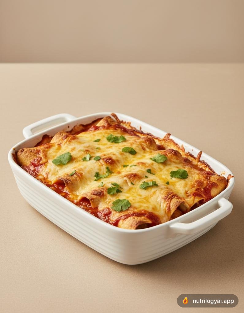 Baked Chicken Enchiladas