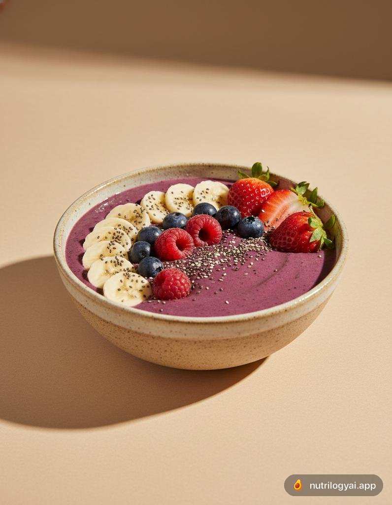 Haferflocken-Smoothie-Bowl