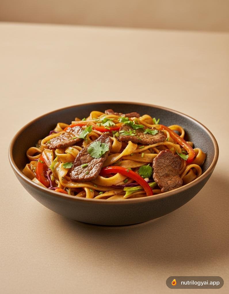 Taipiien (Uyghur Stir-fried Noodles)