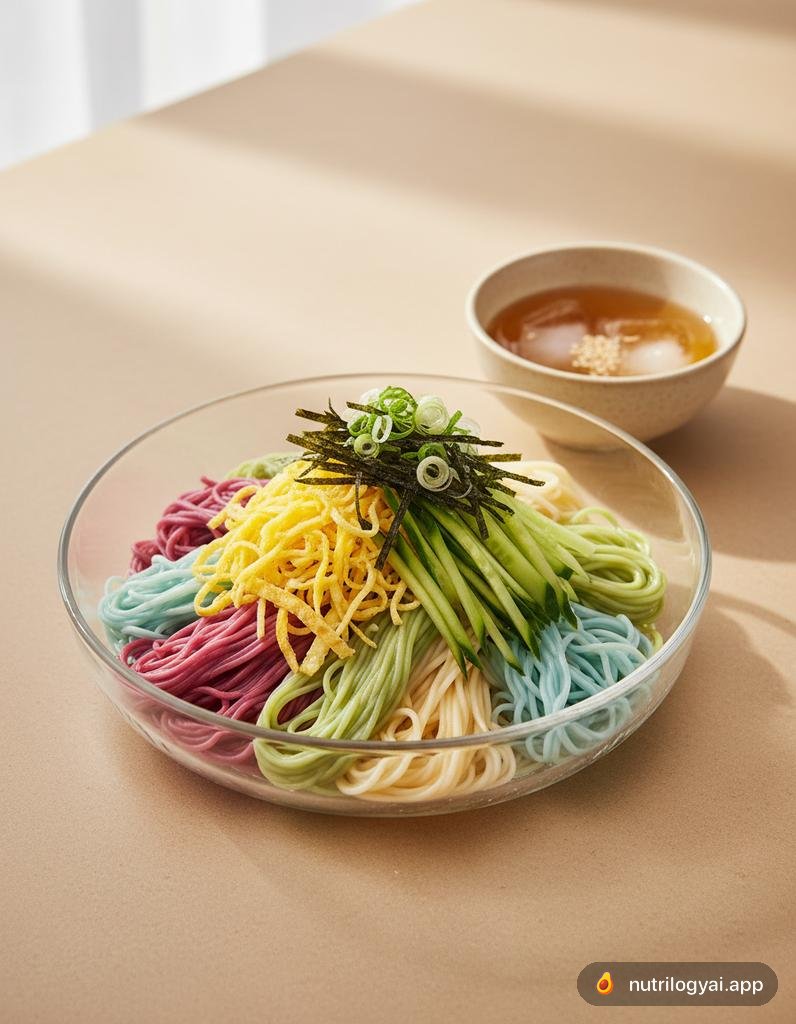 Goshiki Somen (Five-Color Somen)