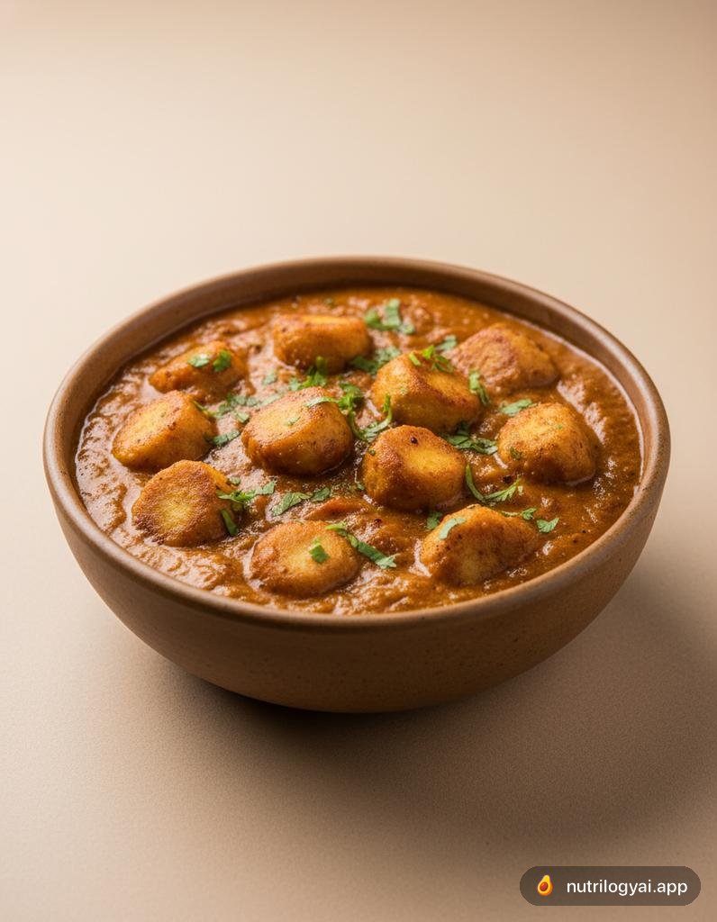 Soya Chunks Curry