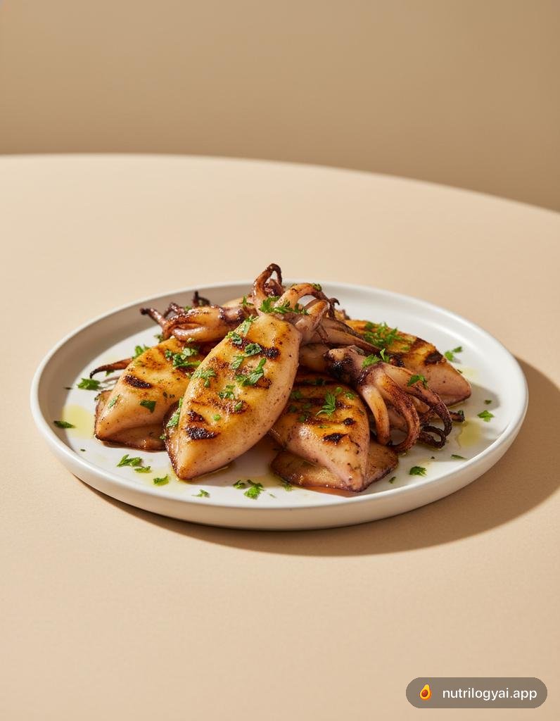 Kalamari Sti Shara (Grilled Squid)