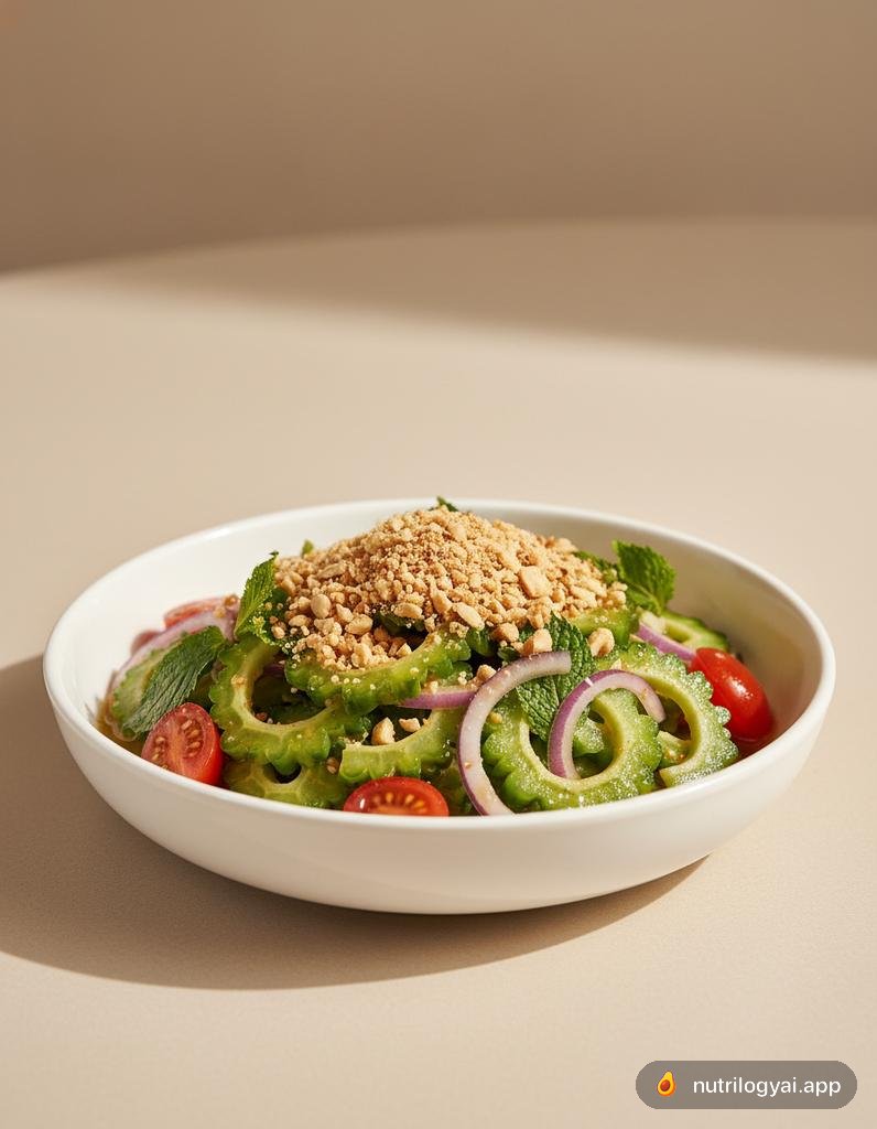 Bittermelonen-Salat