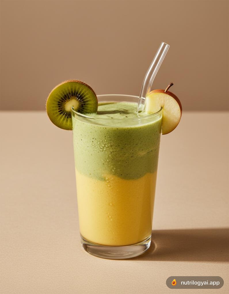 Kiwi-Apfel-Smoothie