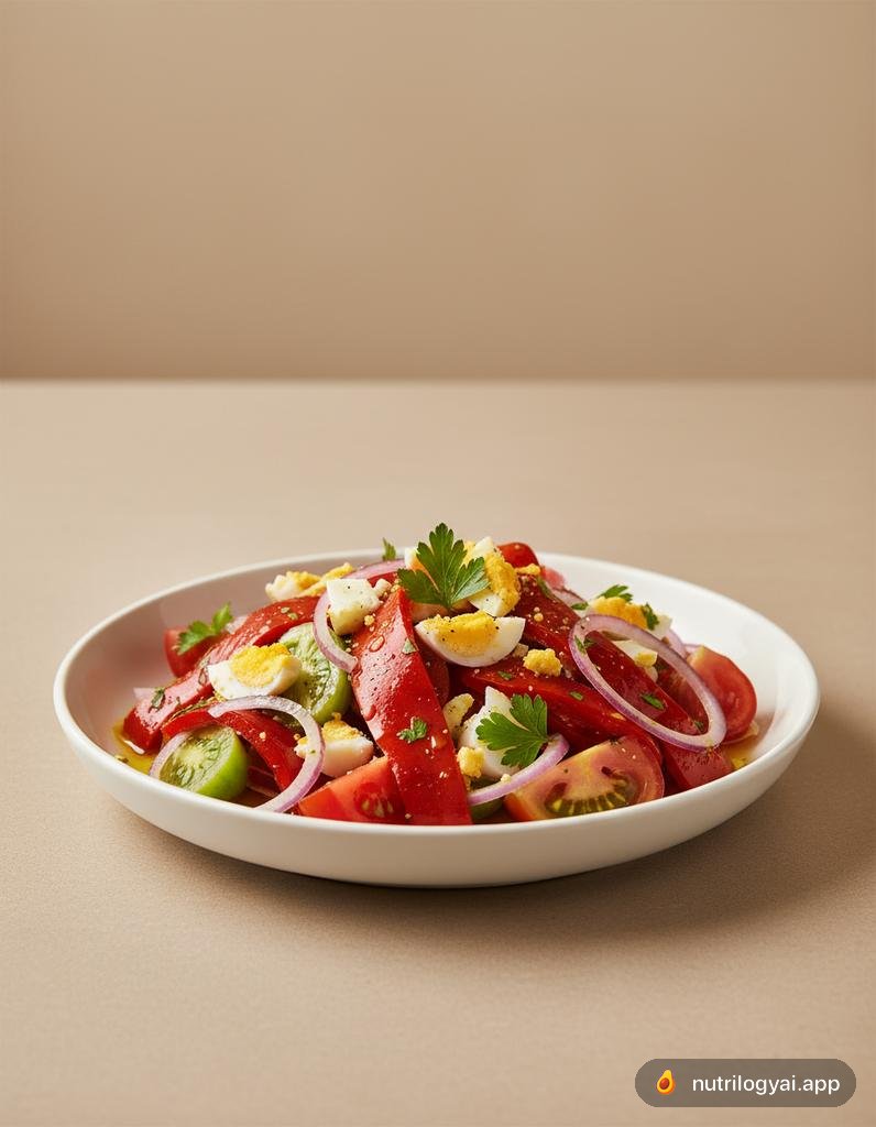 Zorongollo (Roasted Pepper Salad)