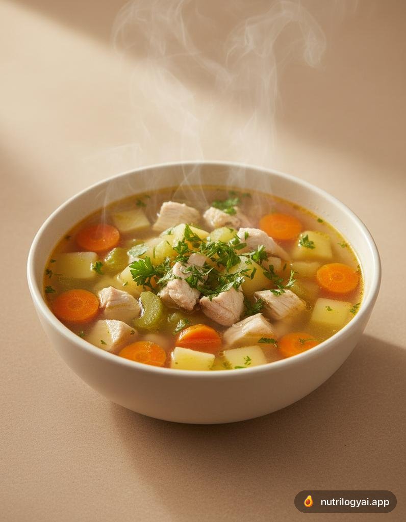 Hühner-Diät-Suppe