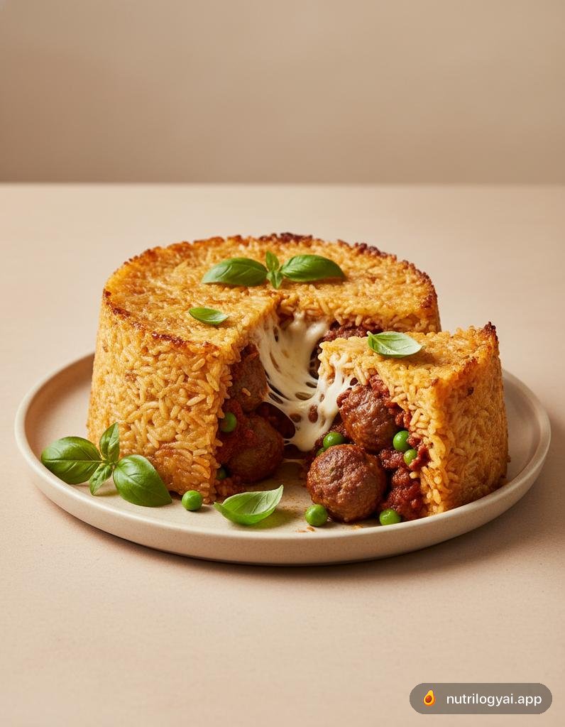 Sartu di Riso (Baked Rice Timbale)