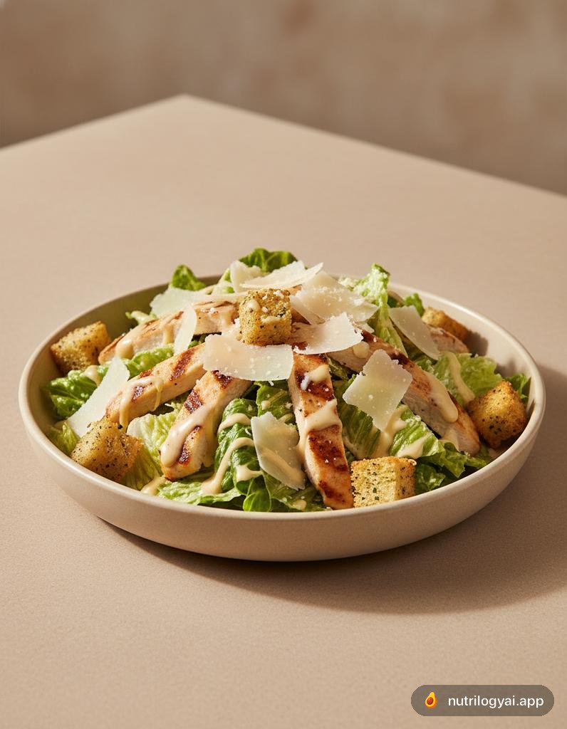 Hähnchen-Caesar-Salat