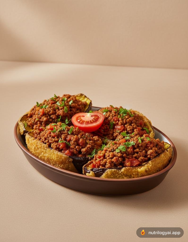 Karnıyarık (Stuffed Eggplant)