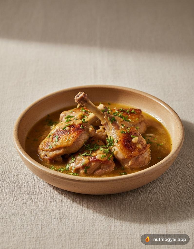Garlic Rabbit (Conejo al Ajillo)