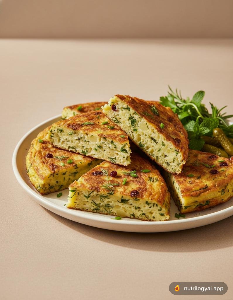 Kuku Sibzamini (Persian Potato Frittata)