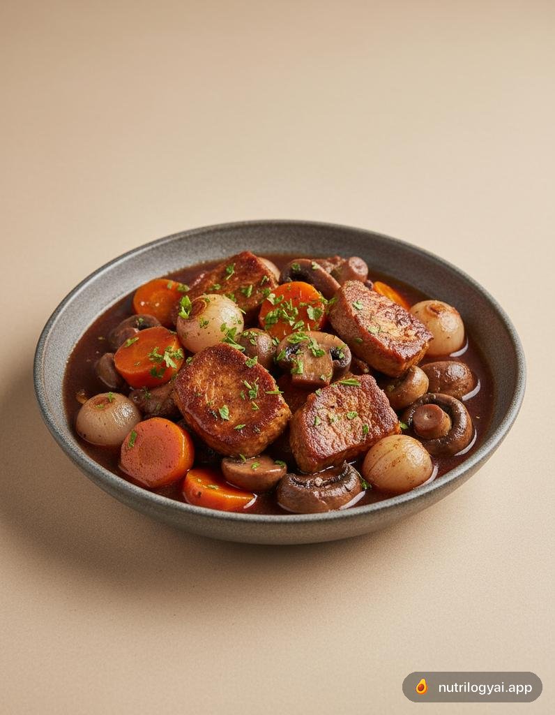 Seitan Bourguignon