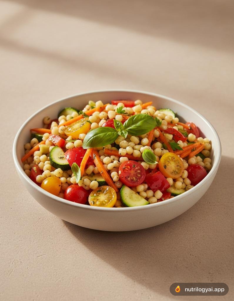 Fregola with Vegetables