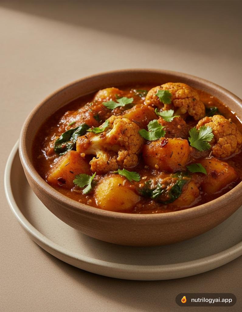 Gobi Aloo Saag