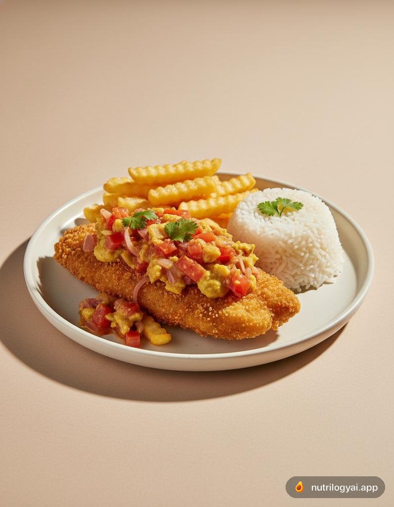Pescado a la Chorrillana (Chorrillana-Style Fish)