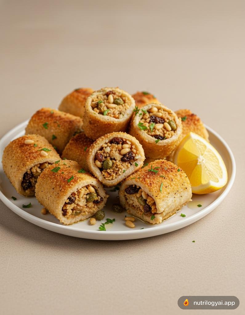 Involtini di Pesce Spada (Swordfish Rolls)