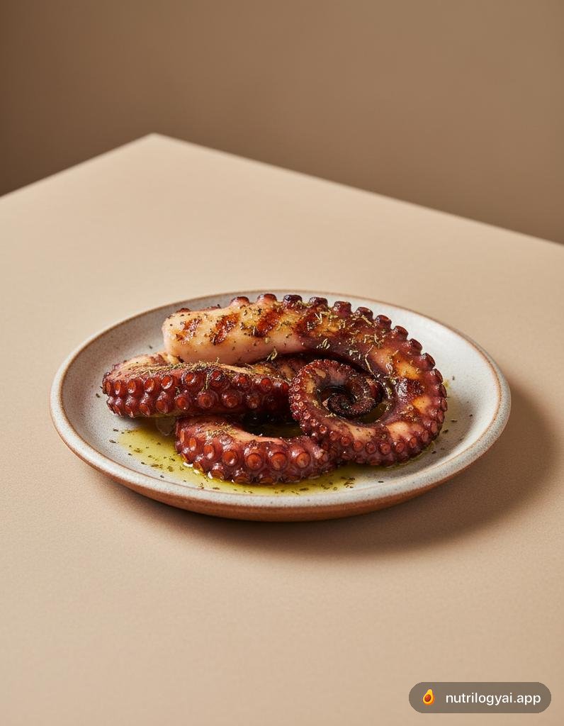 Gegrillter Oktopus (Htapodi Sti Shara)