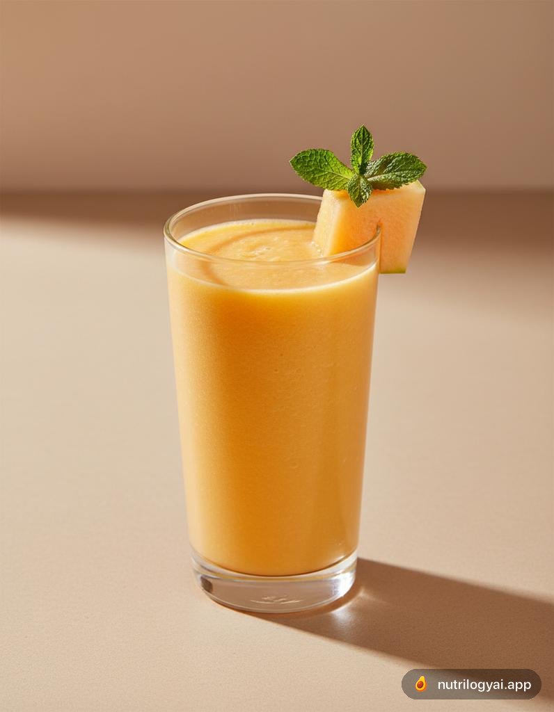 Cantaloupe-Smoothie