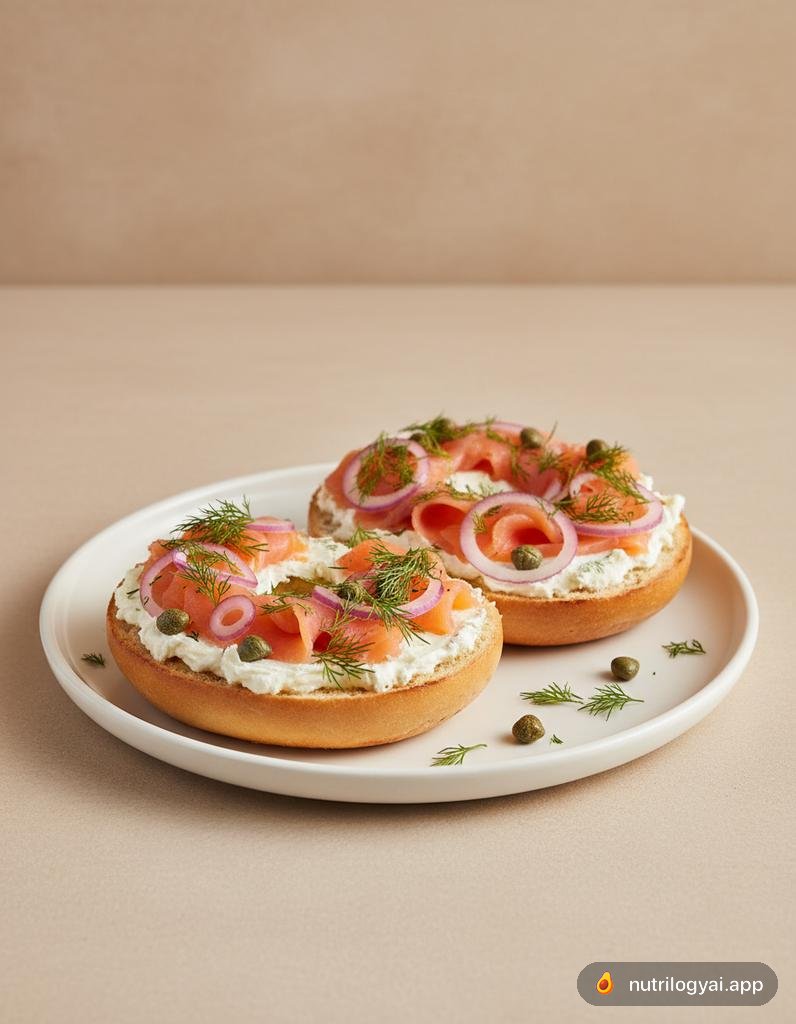Bagel Salmon Cream Cheese