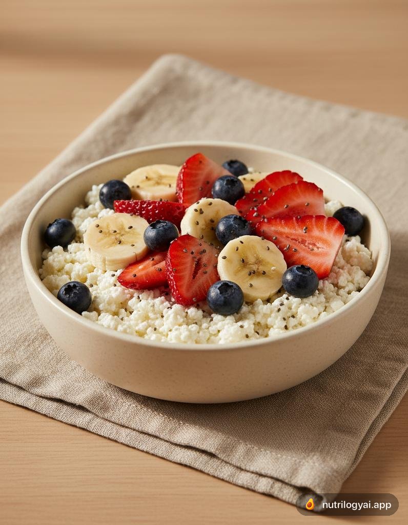 Cottage Cheese with Fruit