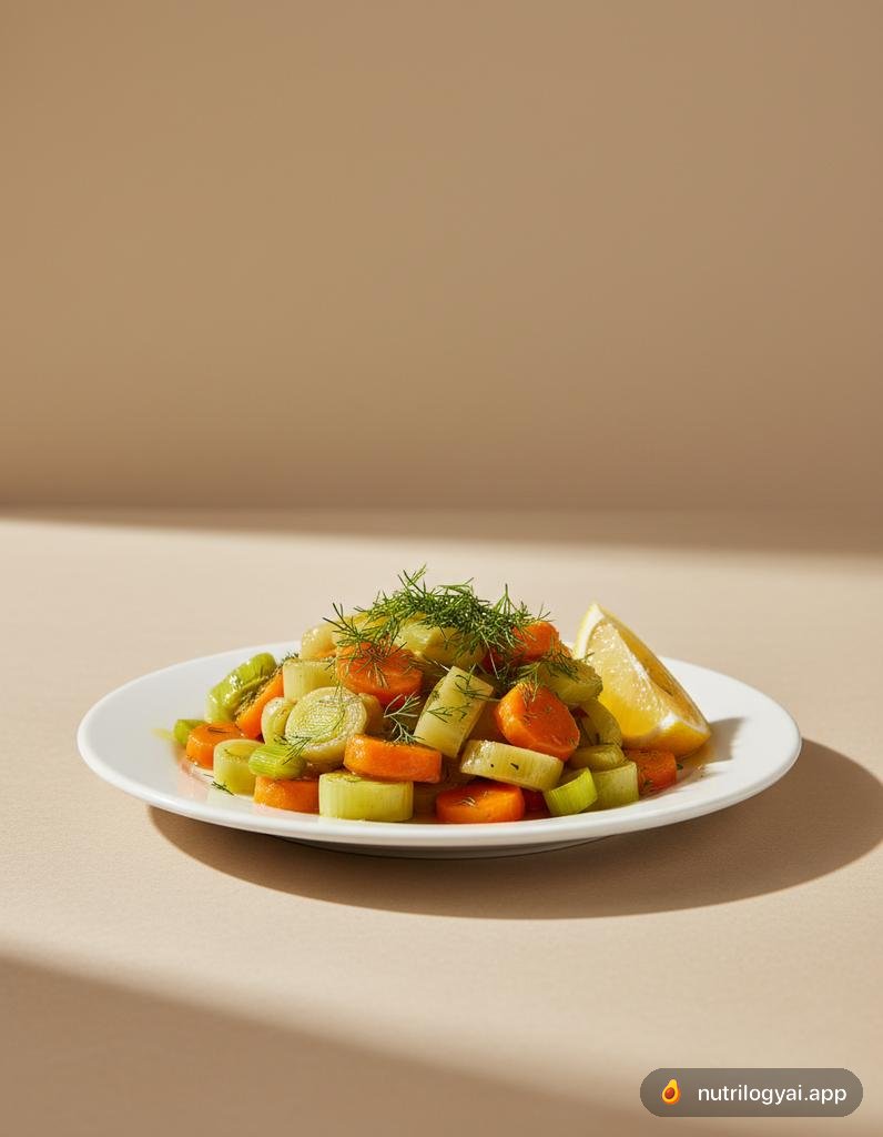 Zeytinyagli Pirasa (Olive Oil Braised Leeks)