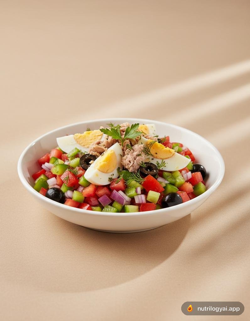 Tunesischer Salat (Slata Tounsiya)