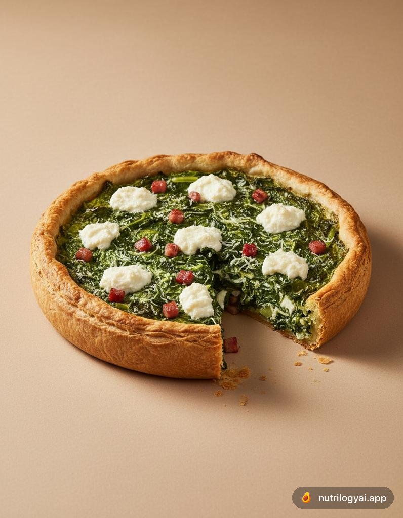 Erbazzone (Mangold-Ricotta-Kuchen)
