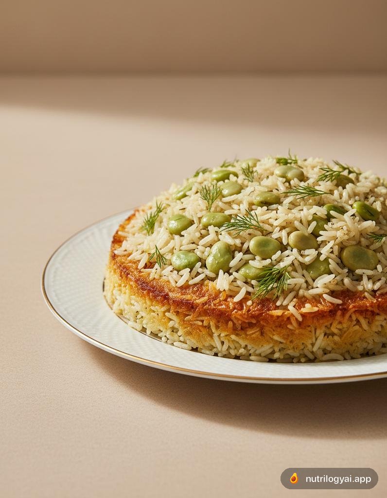 Baghali Polo (Dill- und Ackerbohnenreis)